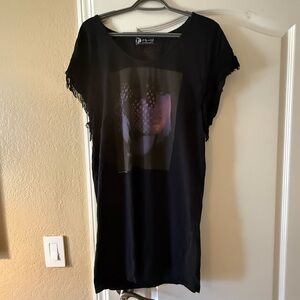 Vintage Hysteric Glamour Andy Warhol black long t-shirt